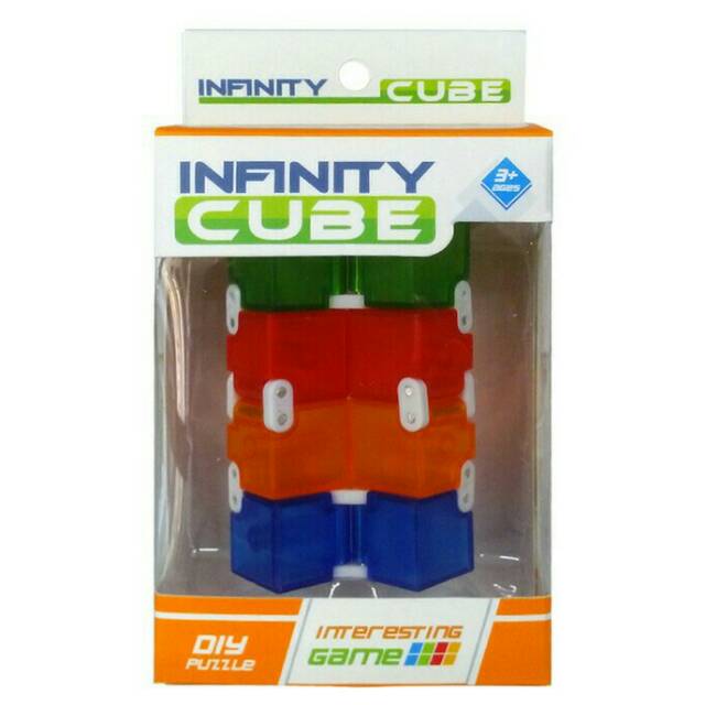 MAINAN EDUKASI  RUBIK MAGIC INFINITY CUBE