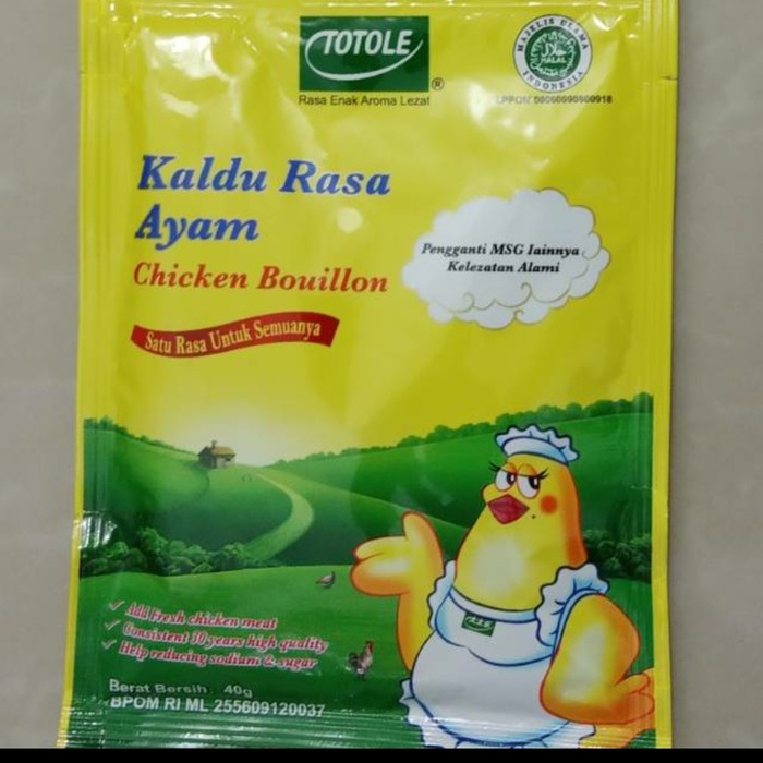 

Totole Kaldu Ayam / Chicken Bouillon 40gr