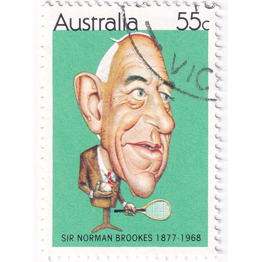 

Prangko Australia 1981 - Famous Sportsmen 55C Used