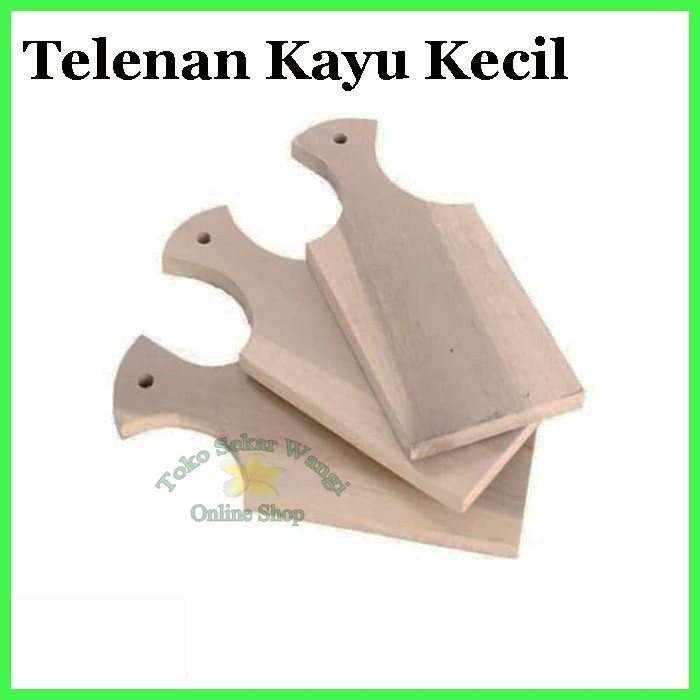 Talenan Kayu Kecil Alas Potong sayuran