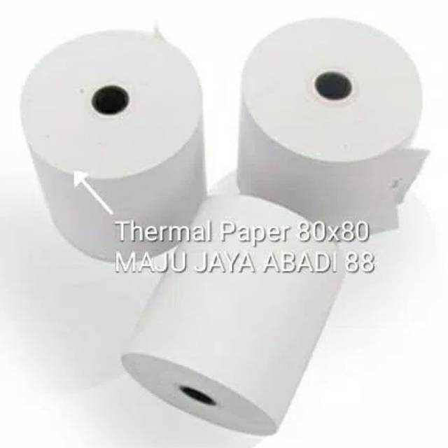 

Kertas Thermal Roll 80x80 Untuk Printer Thermal Contoh : Epson TMT 82. 88
