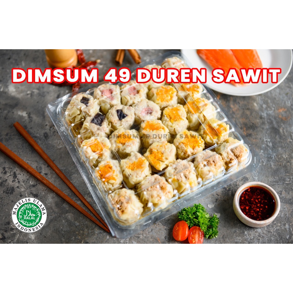 

DIMSUM MAFIA MIX ISI 50PCS/ HALAL/ FROZEN FOOD