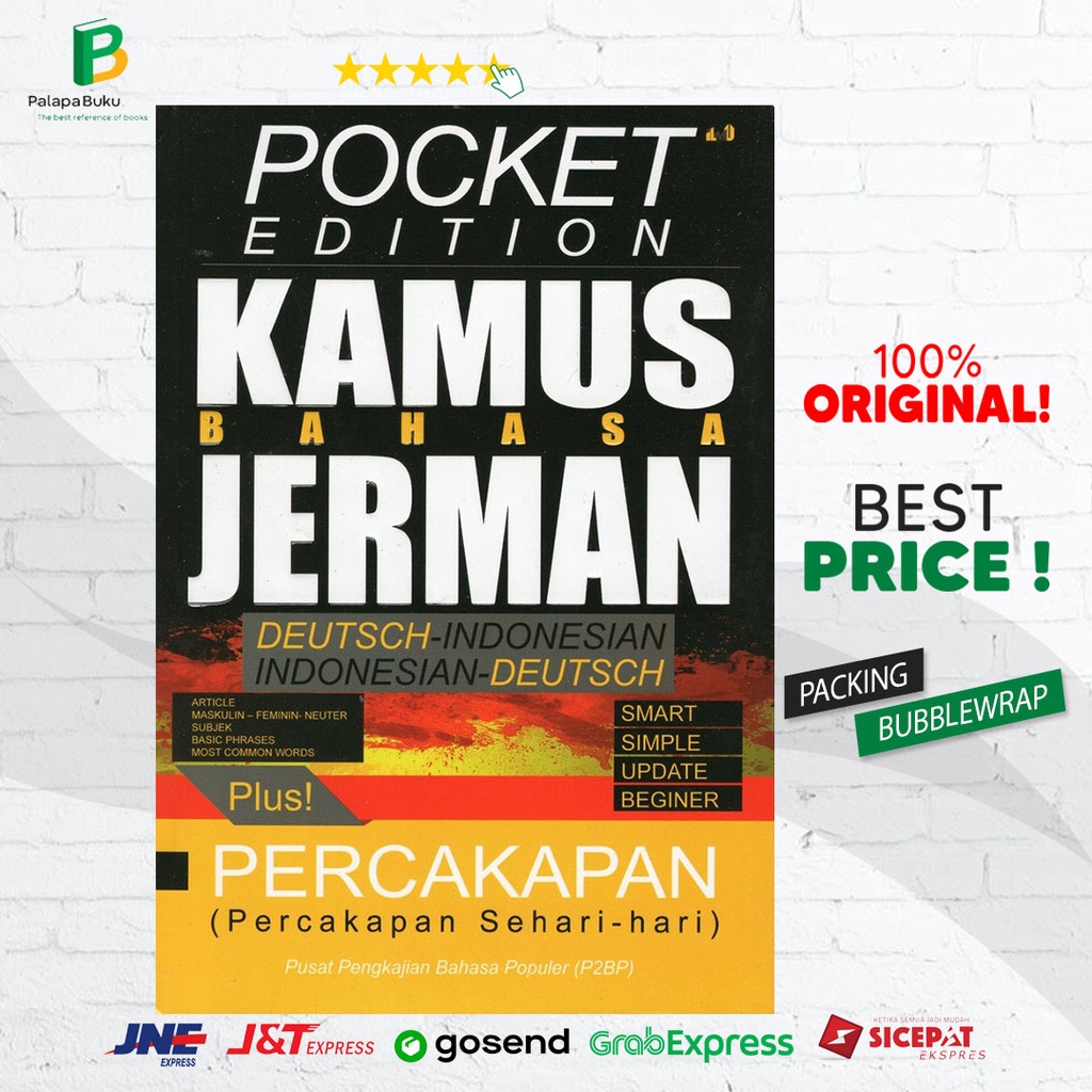 KAMUS BAHASA JERMAN INDONESIA INDONESIA JERMAN POCKET