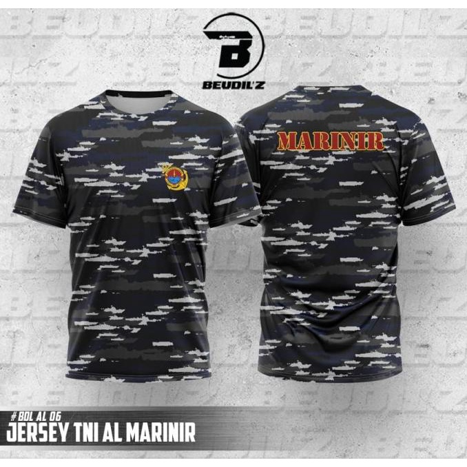 Jersey Army loreng Marinir/TNI AL/kaos original PRAKTIS