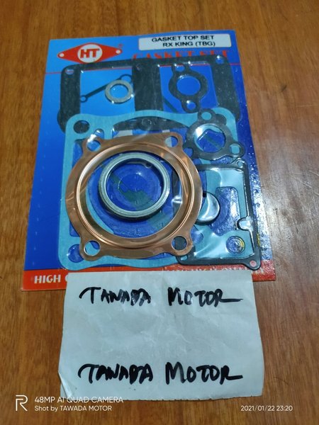 PAKING GASKET TOPSET YAMAHA RX KING TEMBAGA