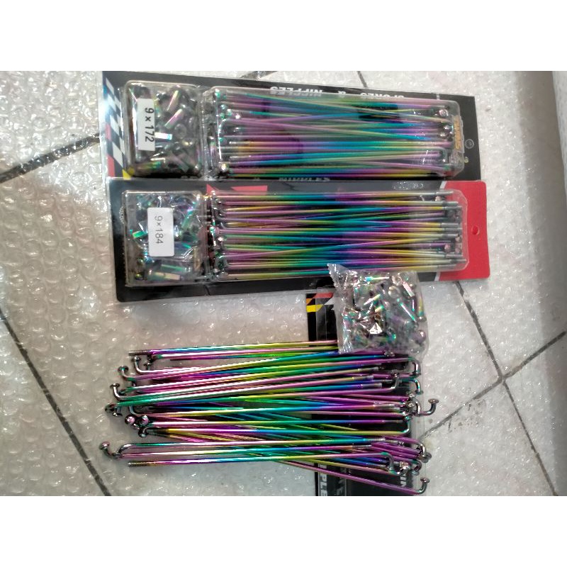 Jari jari ruji pelangi semua motor ring 17 14