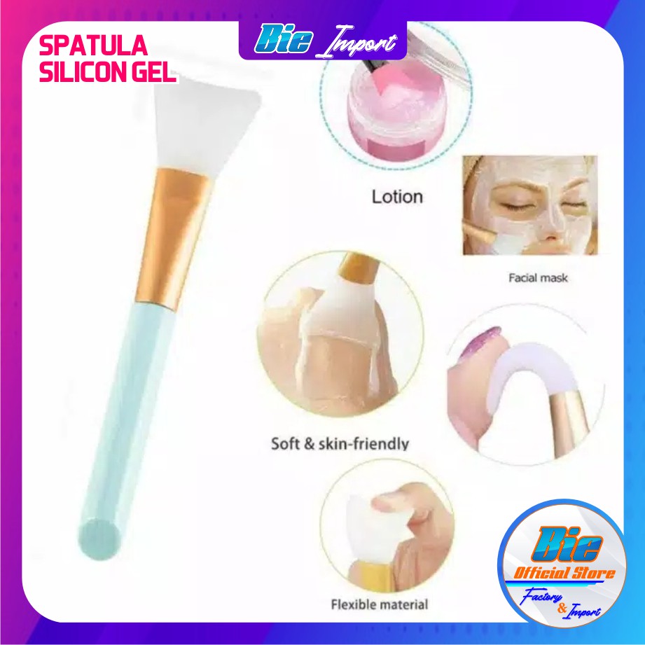 Kuas Masker Silikon Premium Impor / Kuas Silikon Korean Style Impor Best Seller