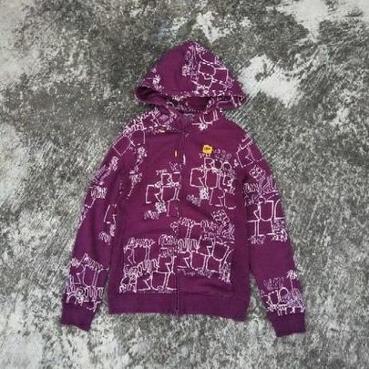 Ziip Hoodie Nike Purple Second