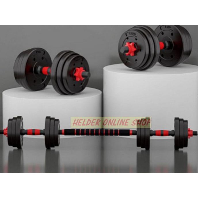 Dumbel / Barbel Set 30 Kg Pvc