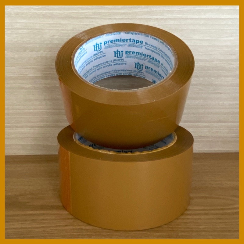 Lakban OPP Coklat PREMIER 48mm x 100yards