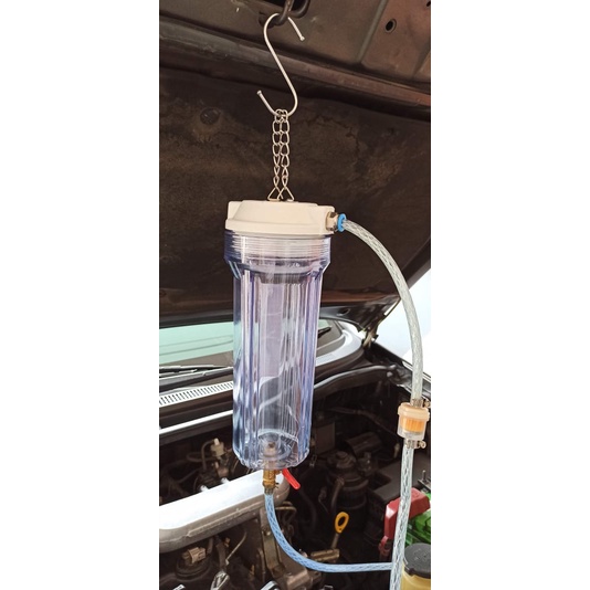 Tabung/alat Purging kit untuk mobil diesel praktis 1200ml