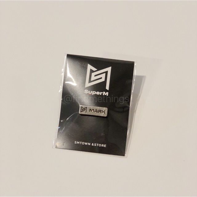OFFICIAL SUPERM POP UP LAPEL PIN MARK