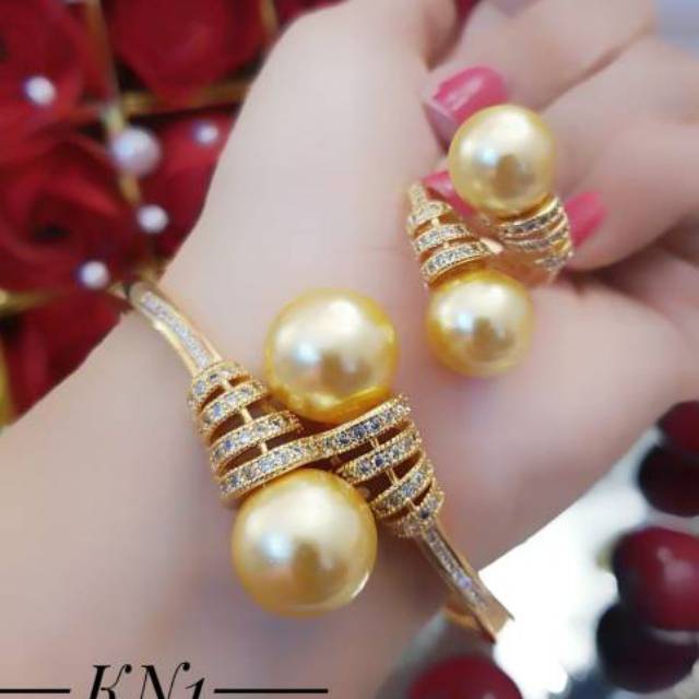 Gelang cincin mutiara air tawar 0406