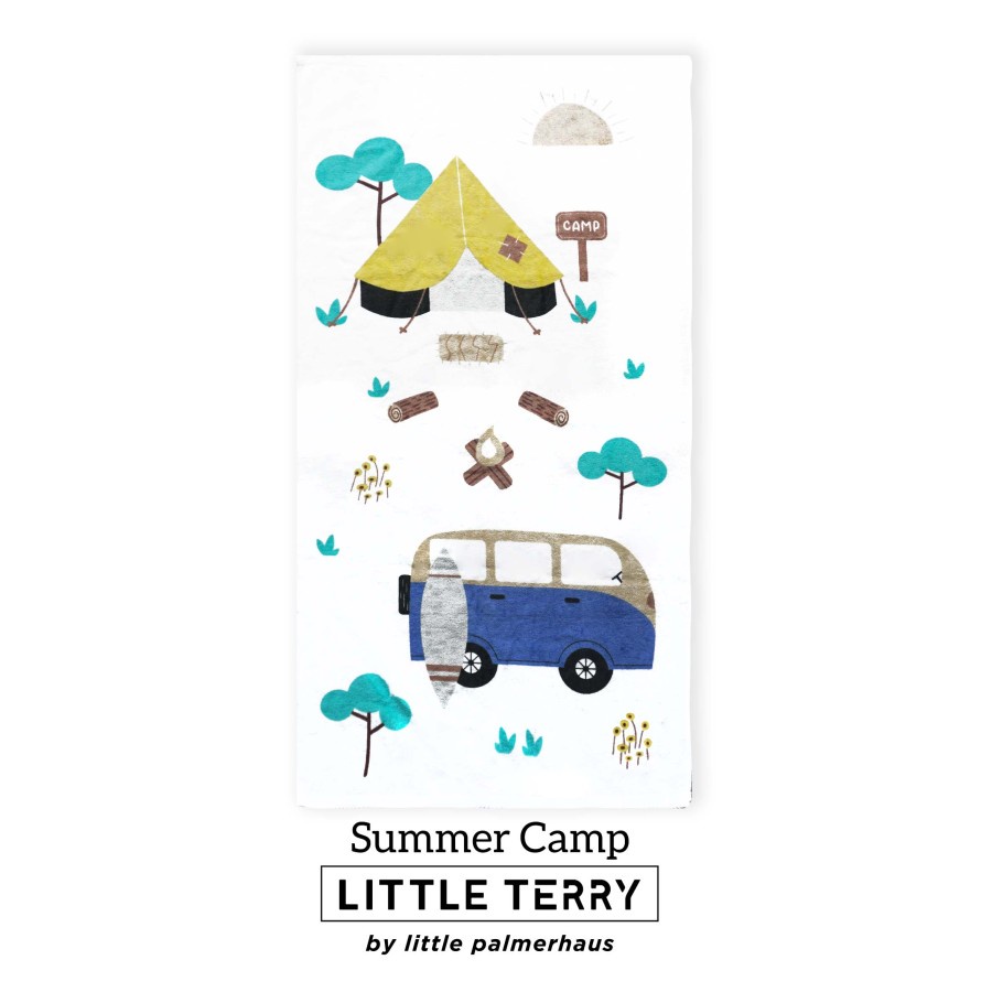 Little Palmerhaus - LITTLE TERRY TOWEL (Handuk Bayi)-Summer Camp