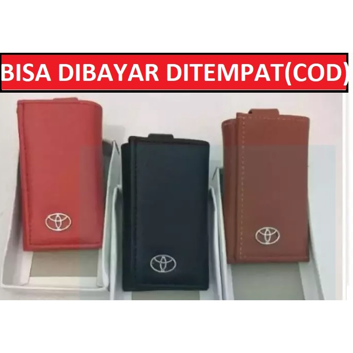 dompet stnk mobil toyota / dompet kunci mobil / dompet kulit / dompet toyota DOMPET GANTUNGAN KUNCI 