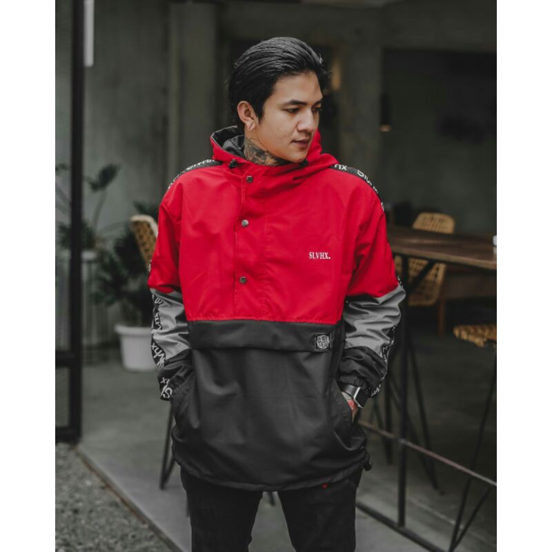 JAKET PRIA - JAKET CAGOULE 3D SALVIO HEXIA  - JAKET CAGOULE SALVIO PLAT  - JAKET PRIA PARASUT