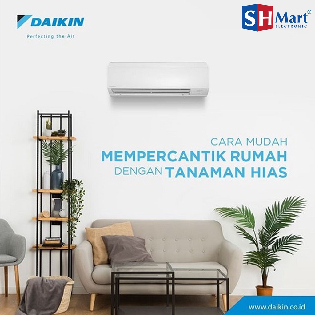 AC 1/2 PK DAIKIN THAILAND FTC-15NV / FTC15NV / 15NV GARANSI RESMI (MEDAN)