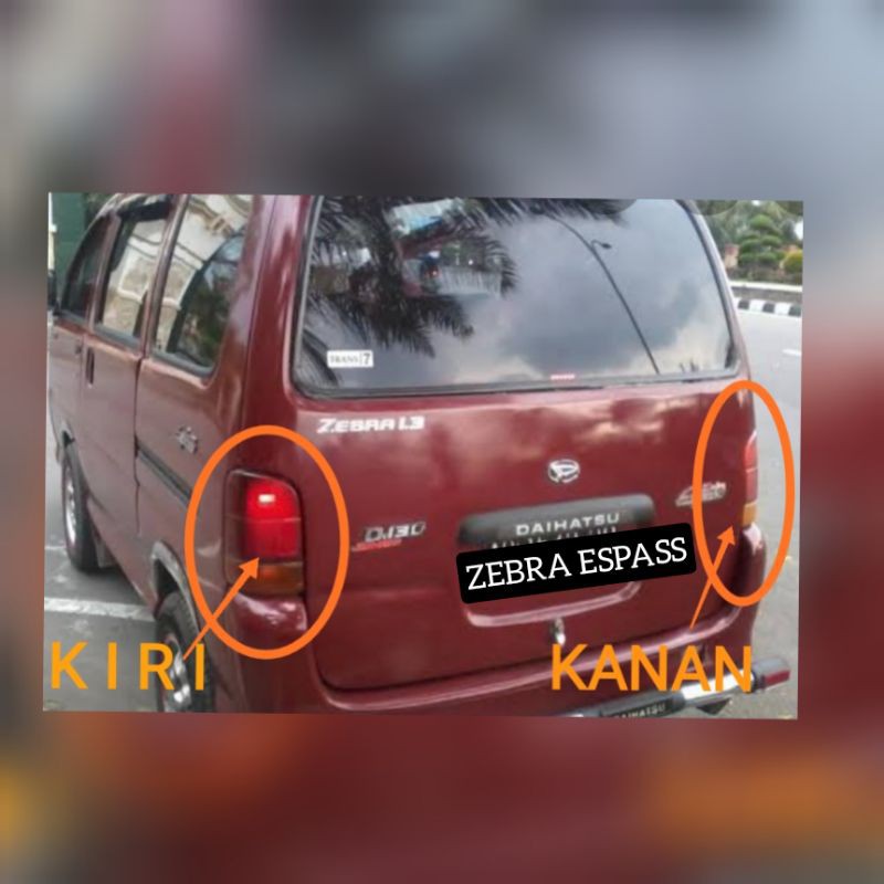 Stoplamp lampu stop zebra espass kiri tahun 1995 keatas