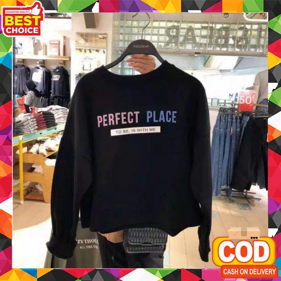 Jaket Sweater Wash Irie Hoodie Wanita Cewek Blackpink Korea - Zq276 Colorbox Colorblock Sleeves Ho S