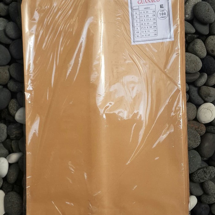 

Amplop coklat / samson guanaco E (Masuk Map) 27.5x38cm