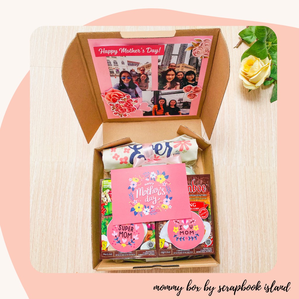 

KADO HARI IBU / GIFT MOTHER'S DAY / MOMMY BOX BY SCRAPBOOK ISLAND