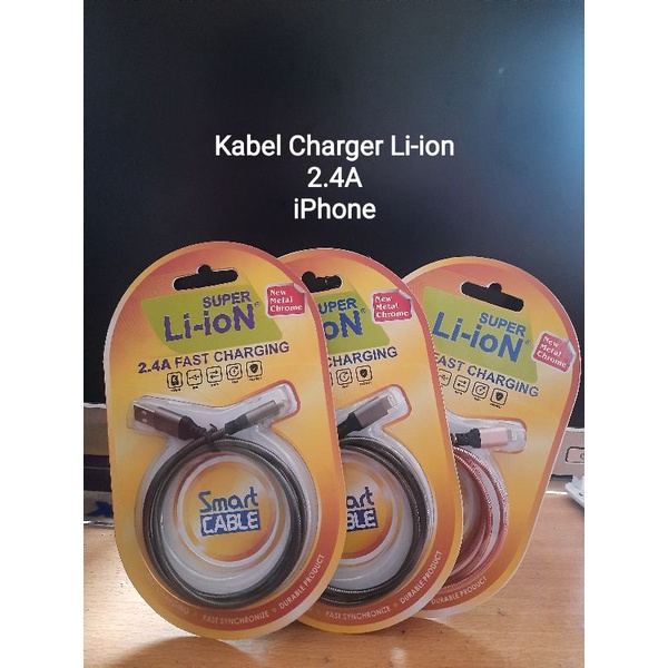 Kabel Data / Kabel Fast Charger Super Li-ion Original for iPhone