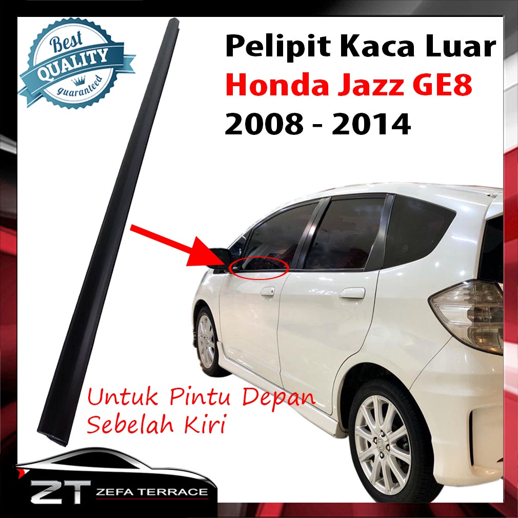 RO Pelipit Kaca Honda Jazz Ge8 2008-2014 Weather strip Pelipit Kaca Honda Jazz RS Karet Pelipit