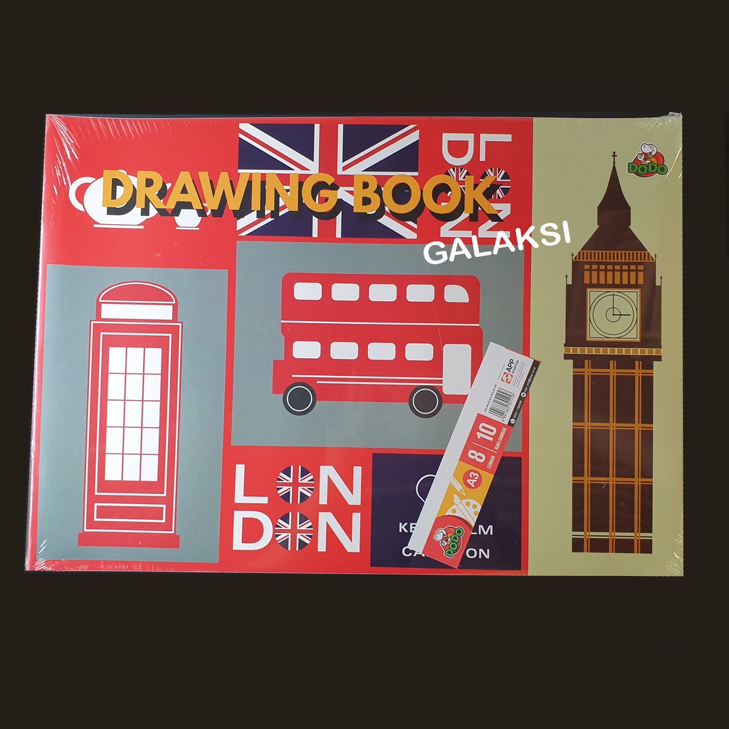 

BUKU GAMBAR / DRAWING BOOK A3 DODO