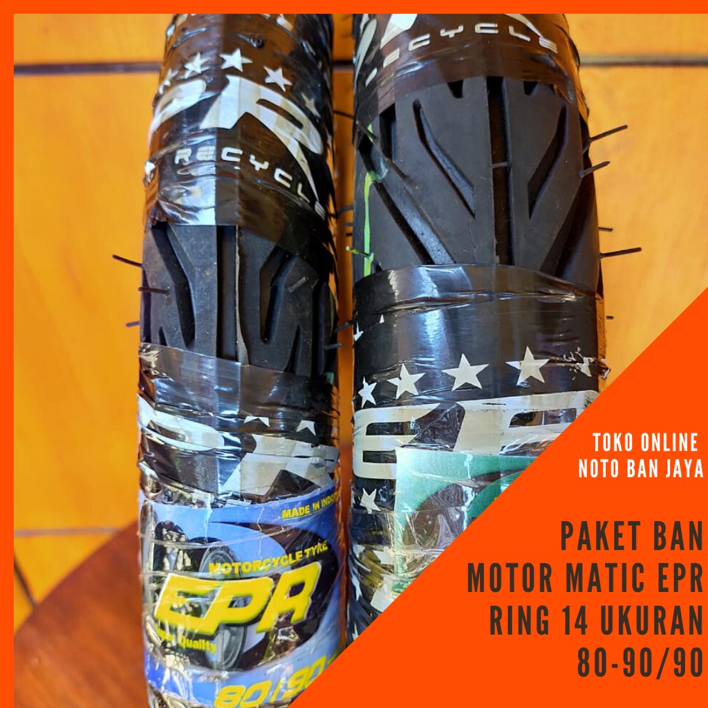 Paket BAN Motor MATIC EPR RING 14 Ukuran 80-90/90-90