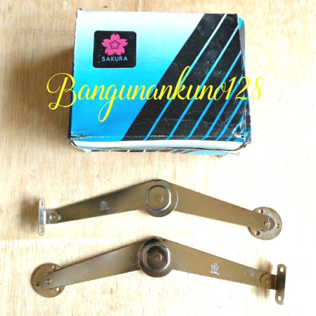 Engsel salon Sakura 9" / engsel sikutan jendela Sakura 9"