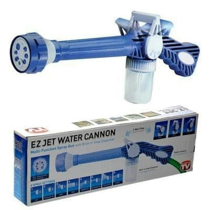 EZ Jet Water Cannon  Produk ini memiliki banyak fungsi dan dapat digunakan untuk berbagai keperluan