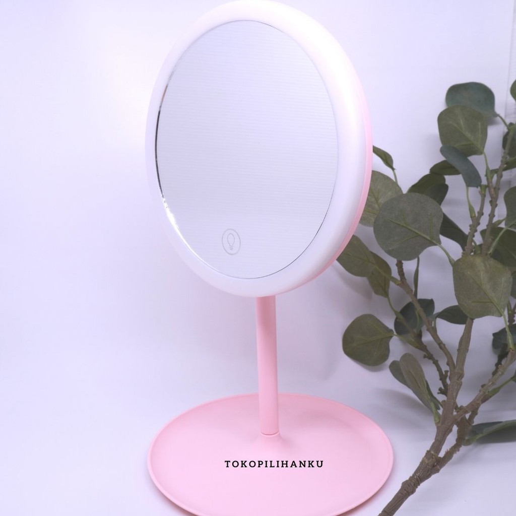  Cermin  LED Kaca  Rias  LED Beauty Make Up Mirror Portable 