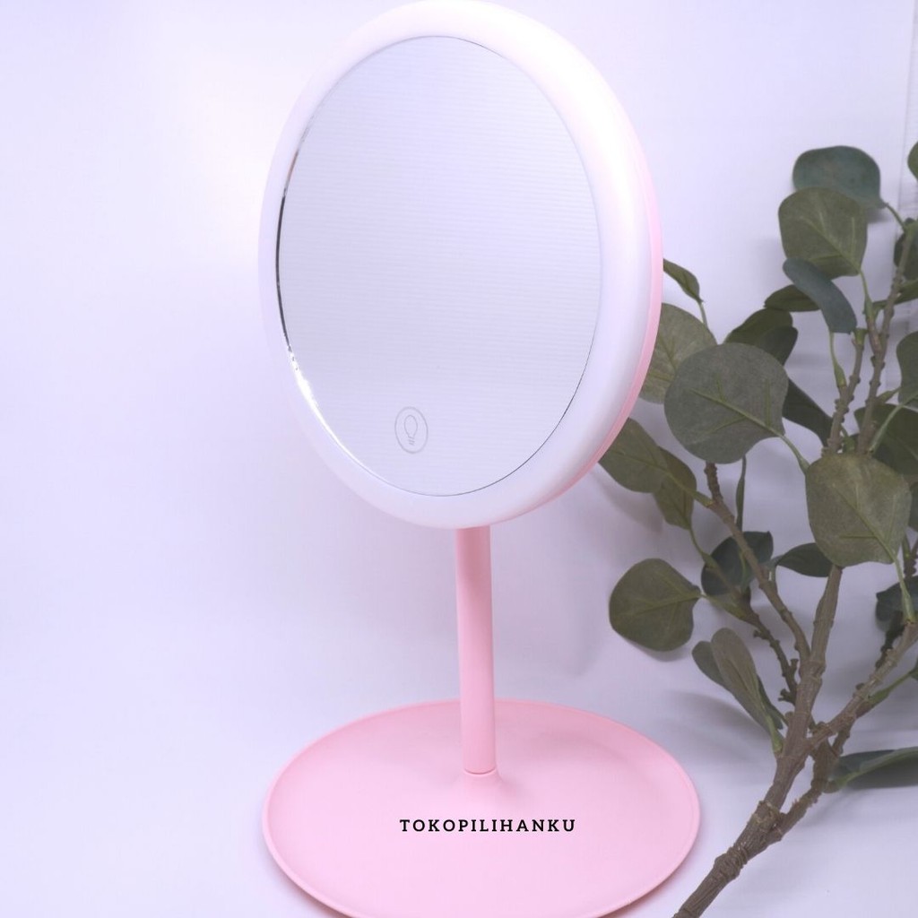  Cermin  LED Kaca Rias LED Beauty Make Up Mirror Portable 