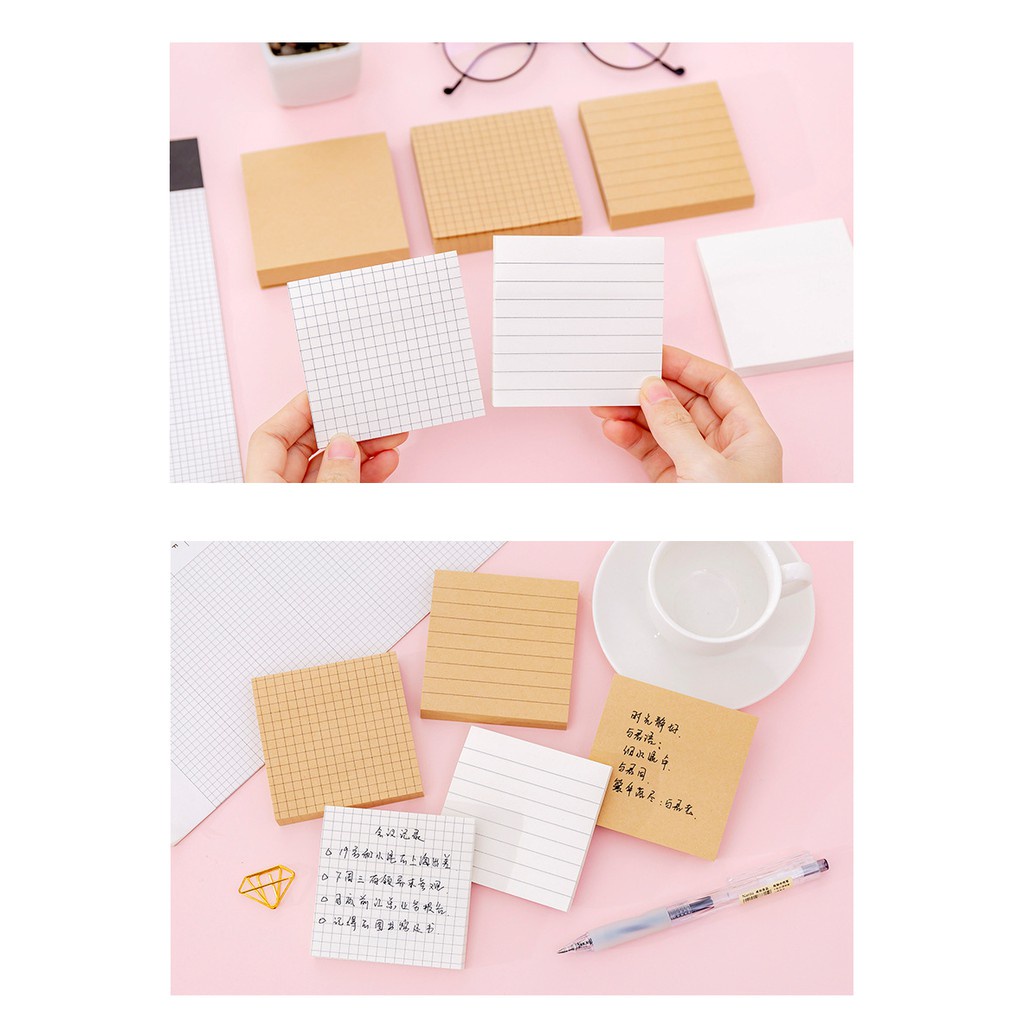 Sticky Notes Anak Sekolah Catatan Post It Note Notepad Tempel Journal