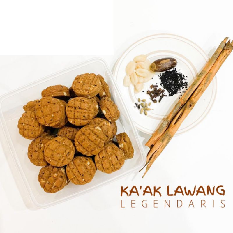 

KA'AK LEGENDARIS LAWANG ±180 GRAM