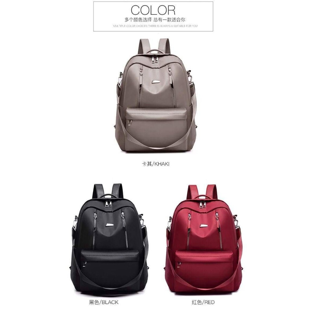 BQ 3225 RISCE TAS RANSEL MULTIFUNGSI IMPORT WANITA CEWEK PEREMPUAN BATAM EL 626 LT 1503 CR 7203