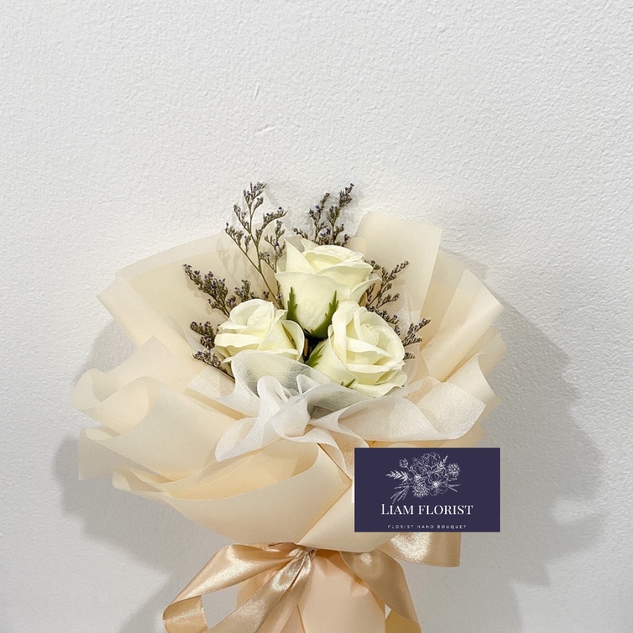 BUKET BUNGA BOX MAWAR ARTIFICIAL/BUKET KOTAK MAWAR/BUKET BOX MIKA MAWAR/BUKET WISUDA ANNIVERSARY