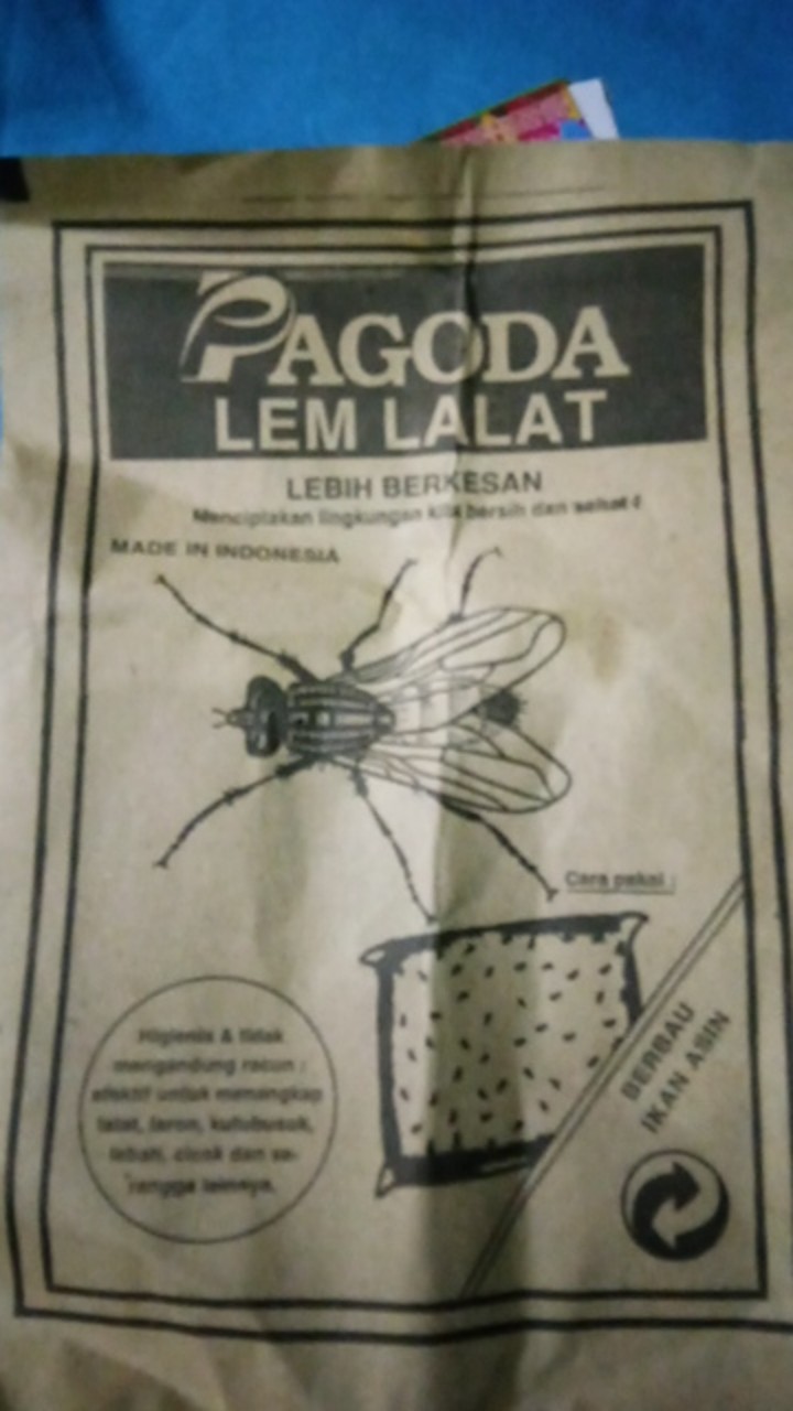 Lem Lalat/ Jebakan Lalat/ Lem Perekat Jebakan Lalat