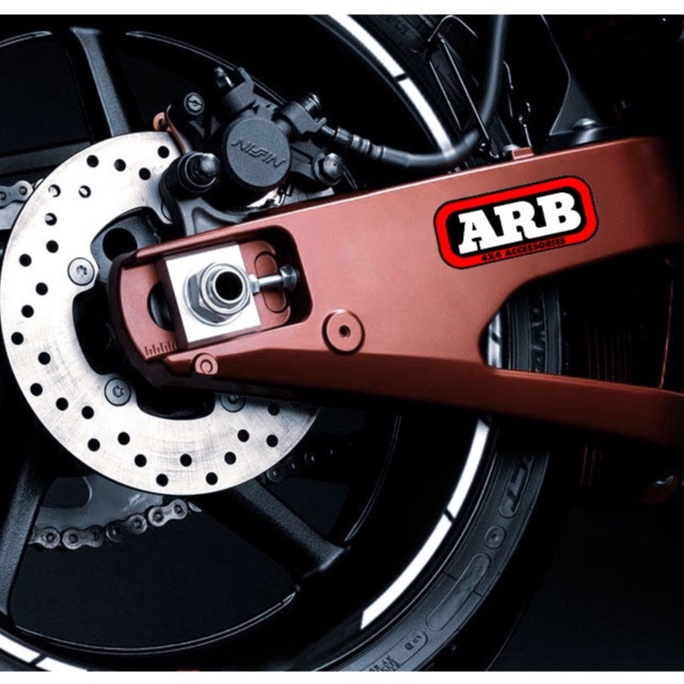 ARB Periferal Merek Mobil/Motor Stiker Universal ARB Logo Motocross Reflektif Dekoratif Stiker untuk Honda