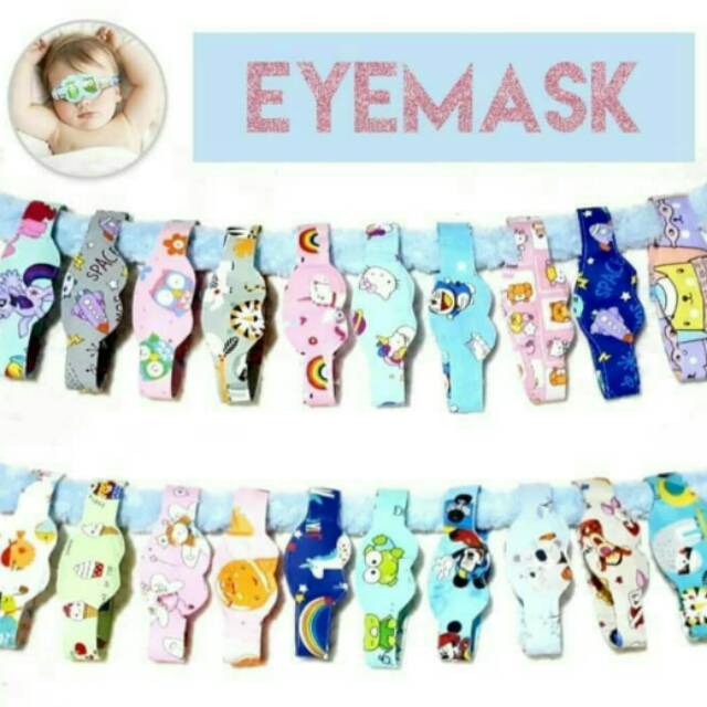 Eyemask Kaca mata jemur bayi - Baby Eye Mask Kacamata Jemur