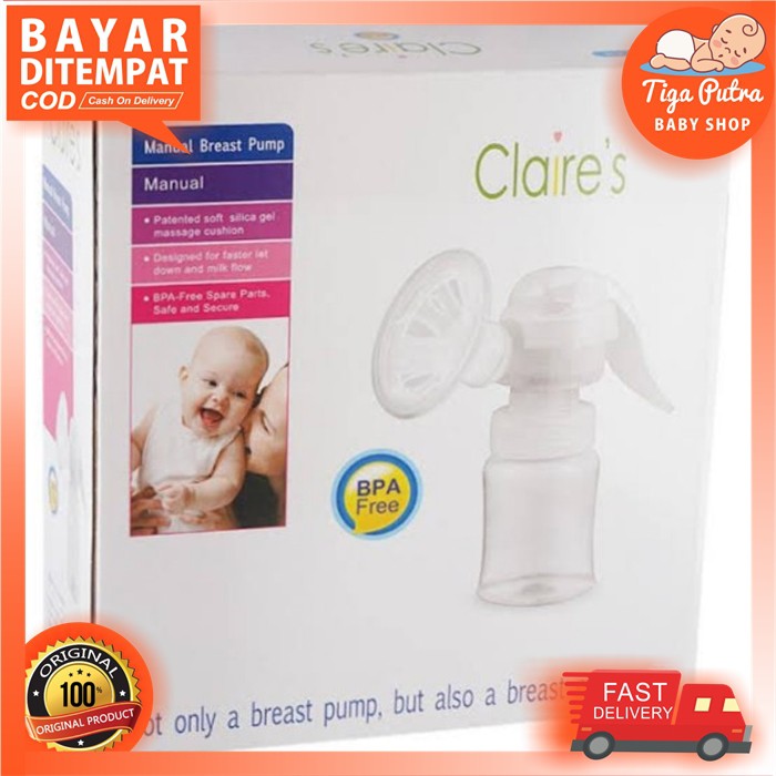 CLAIRE'S MANUAL BREAST PUMP / POMPA ASI MANUAL TYPE A10