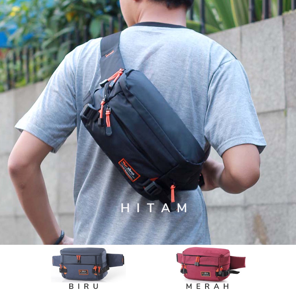 Tas Pinggang Besar Waist Bag Pria | Tas Selempang Sling Bag TL Series