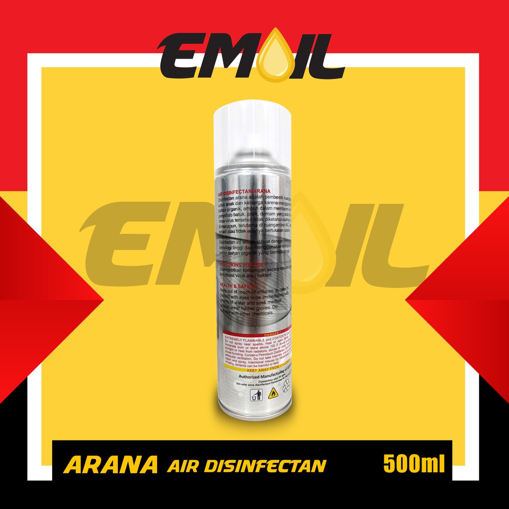 AIR DISINFECTAN ARANA MENGHILANGKAN BAKTERI ISI 500 ML