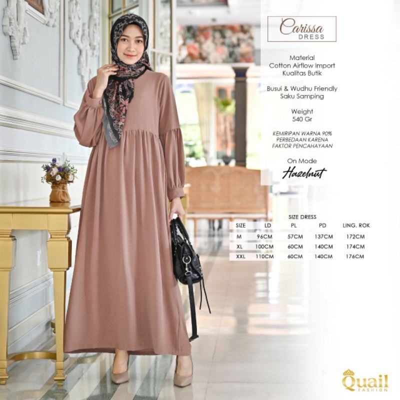 CARISSA DRESS BY QUAIL HIJAB