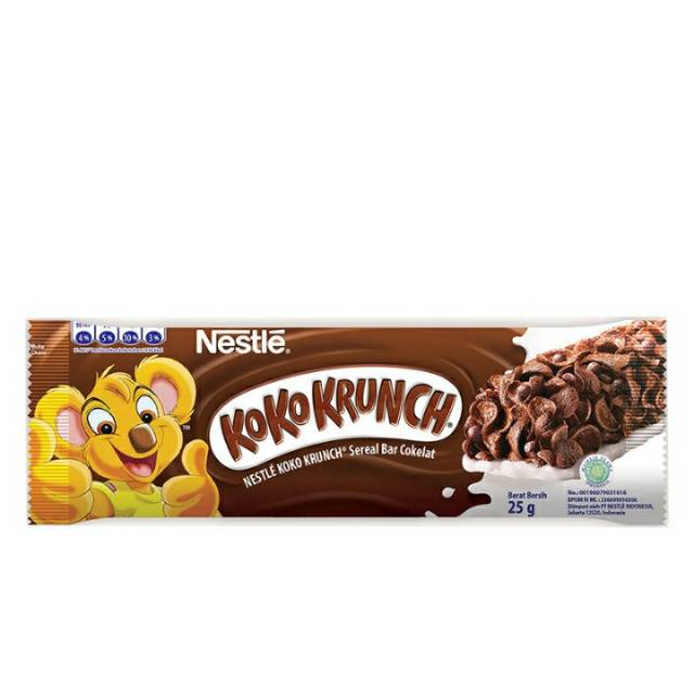

Nestle Koko Krunch Cereal Bar Coklat 25G