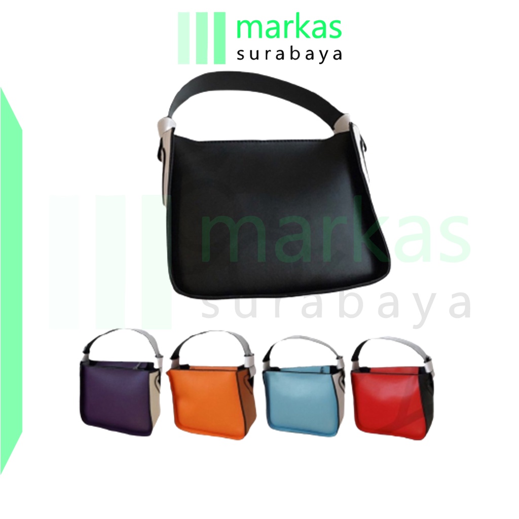 MARKAS MS1368 TAS SELEMPANG TAS JINJING PETAK COLOR SLING BAG WANITA HAND BAG