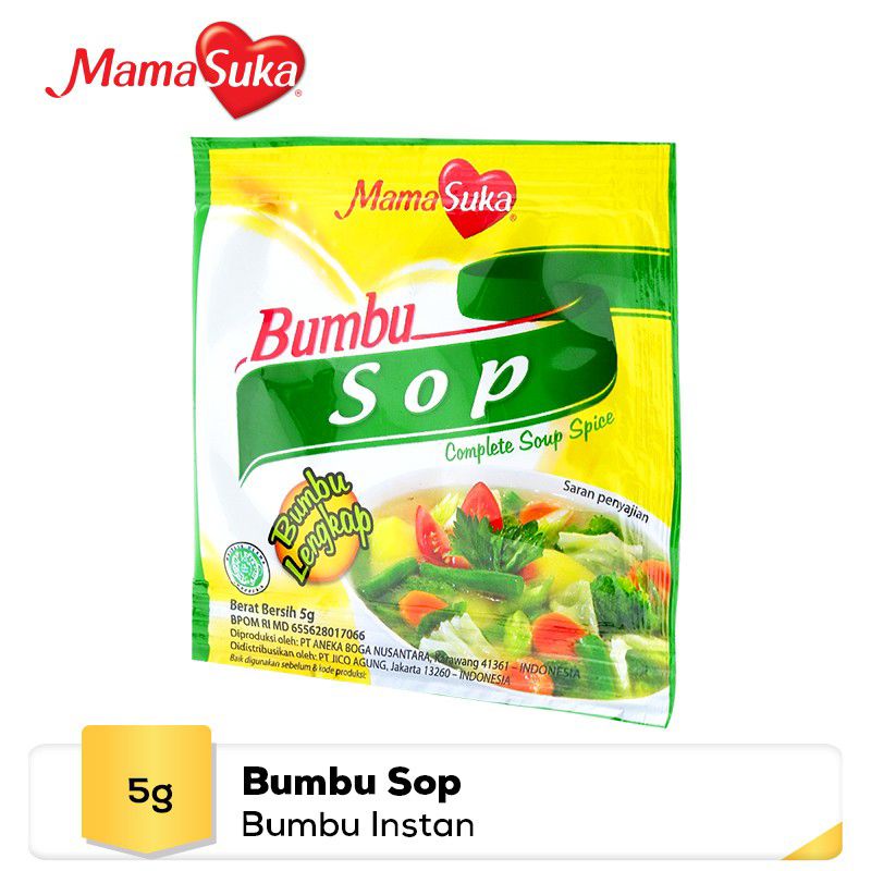 

MamaSuka - Bumbu Kuah Sop 5 gram
