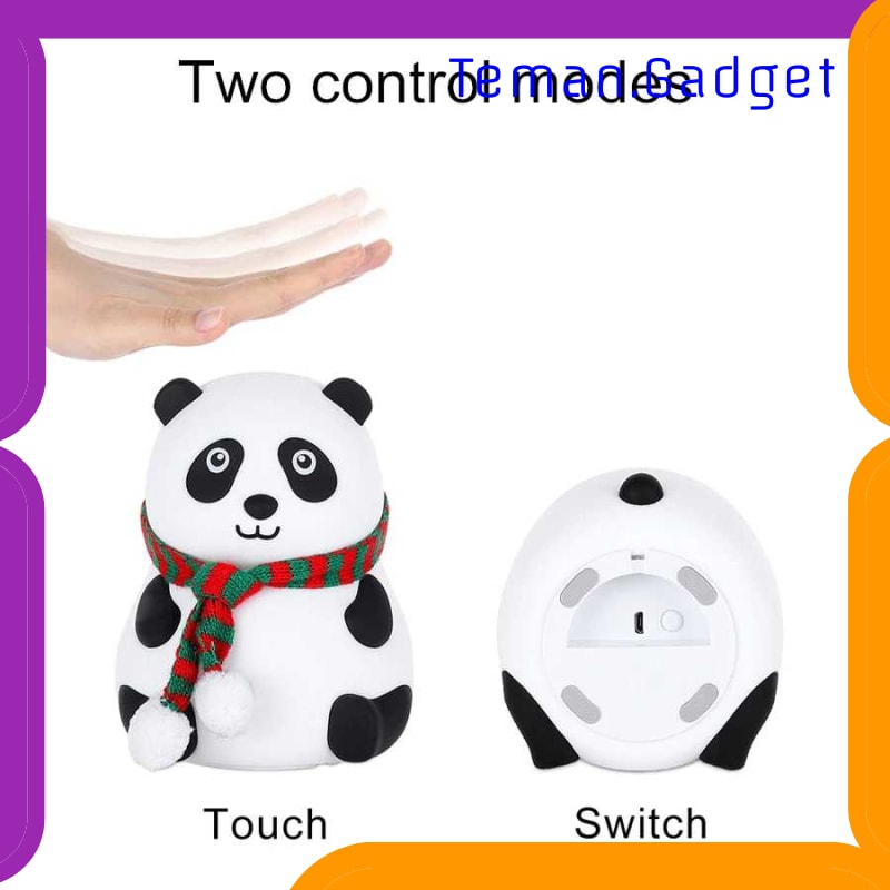 TG-DG257 FREE ON LAMPU TIDUR LED SILICONE LAMP DECORATION MODEL PANDA - LJC-142