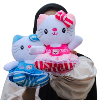 Boneka Hello Kitty Cute Pake Baju Pink