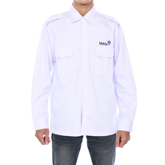 SERAGAM BKKBN/kemeja putih BKKBN/baju dinas BKKBN Murah/kemeja kerja harian/BKKBN terbaru